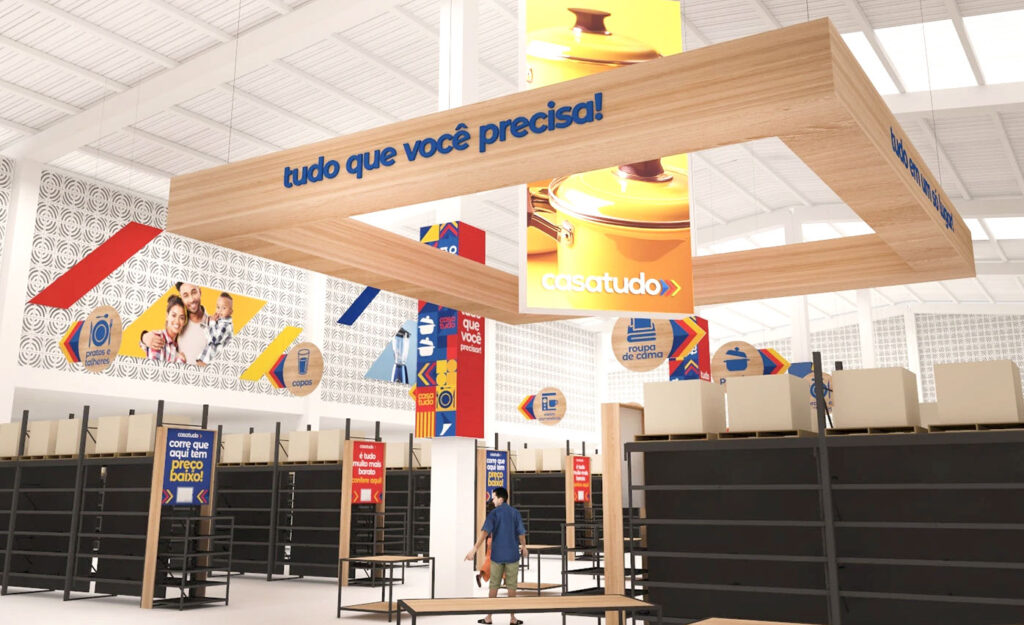 Various retail display fixtures made of metal and wood to compare durability and style.