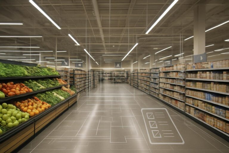 How to open a supermarket in 2026: modern supermarket interior and floor plan concept