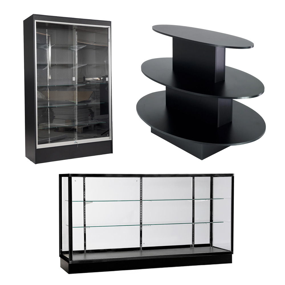 Luxury-Focused Countertop Displays. Elegant Display Tables Engineered to Highlight Premium Goods, Attract Shoppers, and Turn Window Browsers Into Paying Customers. Explore Our Luxury Collection.