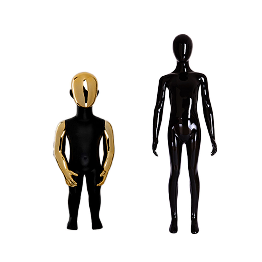 Wholesale kids full body mannequins with child-safe design for US children's clothing retail displays