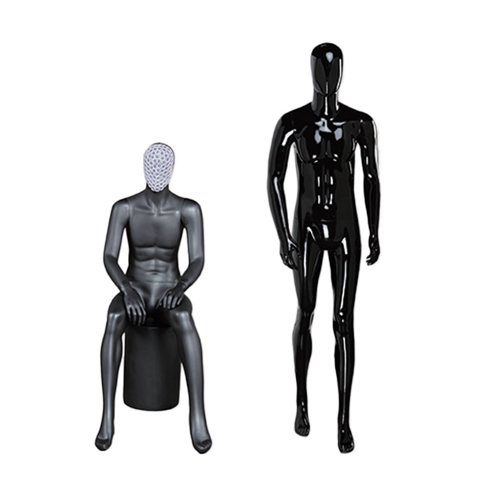 Wholesale male full body mannequins with 3 finishes for US men's clothing store window displays