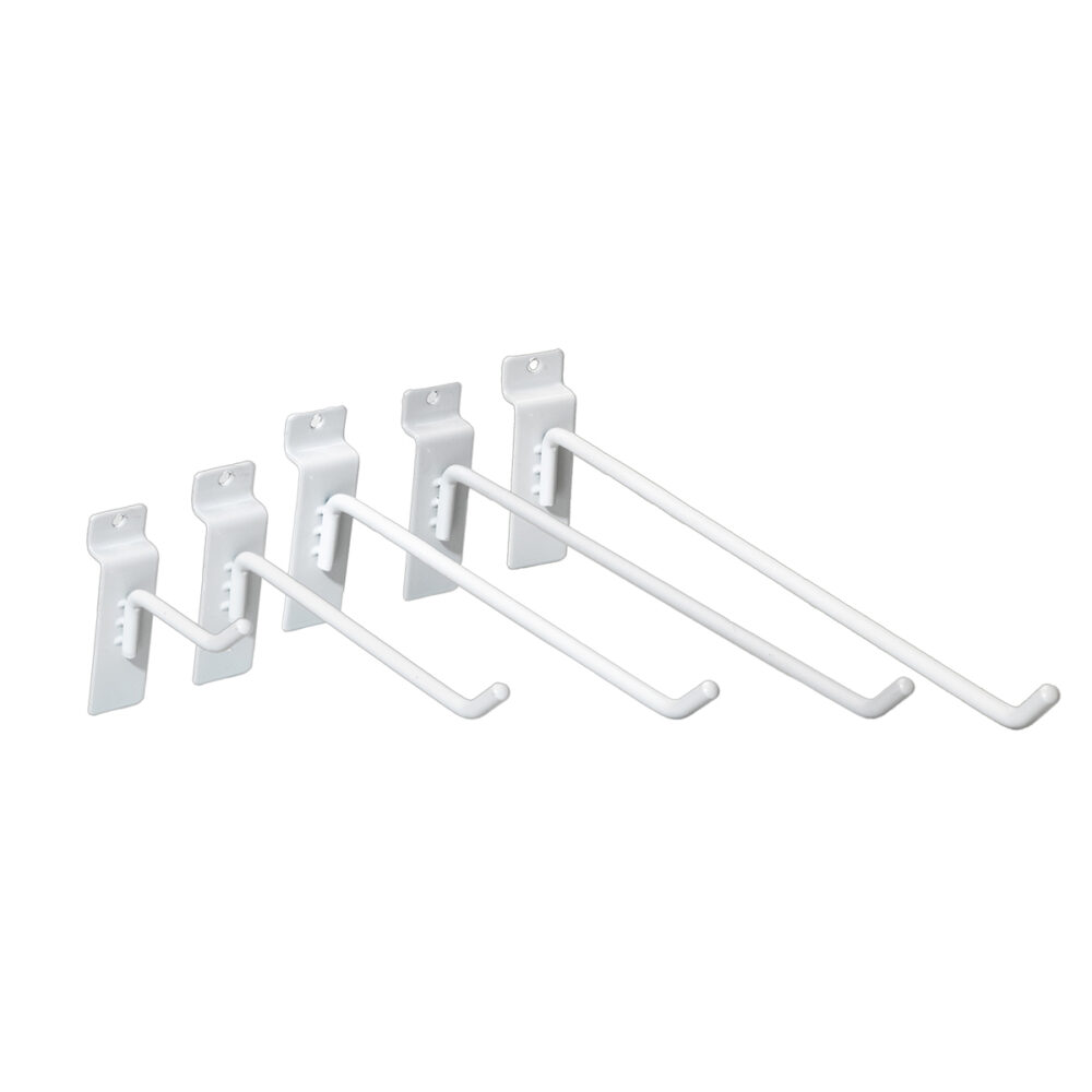 slatwall hook holding heavy tools and equipment on garage or store panel